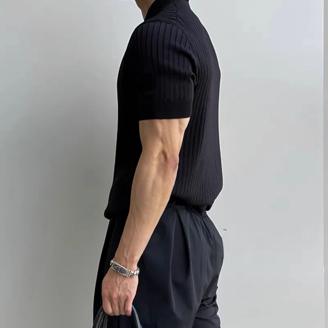 Koszulka Polo Milo Ribbed